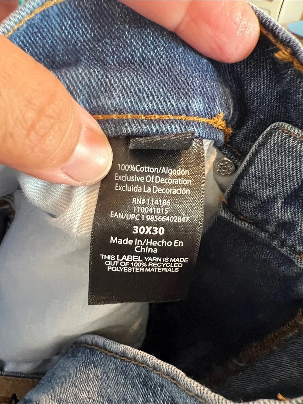 Frye Men's Faded Blue Straight-Leg Jeans